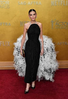 32nd Annual Actor Awards - Arrivals Demi Moore attends the 32nd Annual Actor Awards at Shrine Auditorium and Expo Hall on March 01, 2026 in Los Angeles, California. Los Angeles Shrine Auditorium California USA Copyright: xFlanigan imageSPACEx