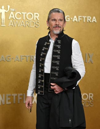 Ethan Hawke attends the 32nd annual Actor Awards (formerly the SAG Awards) held at the Shrine Auditorium in Los Angeles on Sunday, March 1, 2026.  LAP20260301743 CHRISxCHEW