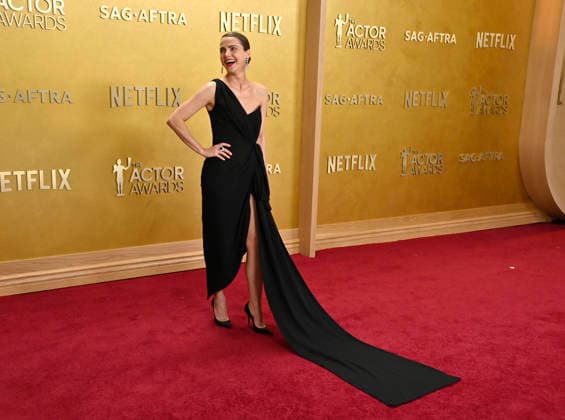 Keri Russell attends the 32nd annual Actor Awards (formerly the SAG Awards) held at the Shrine Auditorium in Los Angeles on Sunday, March 1, 2026.  LAP20260301811 JIMxRUYMEN