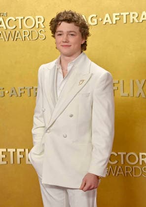 Christian Convery attends the 32nd annual Actor Awards (formerly the SAG Awards) held at the Shrine Auditorium in Los Angeles on Sunday, March 1, 2026.  LAP20260301827 JIMxRUYMEN