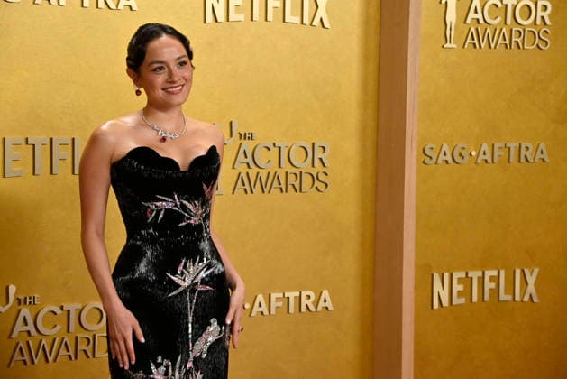 Chase Sui Wonders attends the 32nd annual Actor Awards (formerly the SAG Awards) held at the Shrine Auditorium in Los Angeles on Sunday, March 1, 2026.  LAP20260301840 JIMxRUYMEN