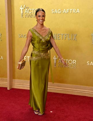 Alexandra Metz attends the 32nd annual Actor Awards (formerly the SAG Awards) held at the Shrine Auditorium in Los Angeles on Sunday, March 1, 2026.  LAP20260301849 JIMxRUYMEN