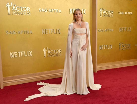 Kate Hudson attends the 32nd annual Actor Awards (formerly the SAG Awards) held at the Shrine Auditorium in Los Angeles on Sunday, March 1, 2026.  LAP20260301919 JIMxRUYMEN