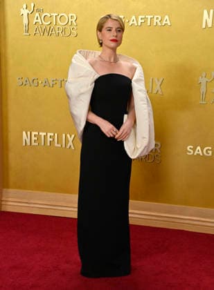 Jessie Buckley attends the 32nd annual Actor Awards (formerly the SAG Awards) held at the Shrine Auditorium in Los Angeles on Sunday, March 1, 2026.  LAP20260301926 JIMxRUYMEN
