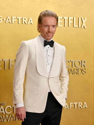Damian Lewis attends the 32nd annual Actor Awards (formerly the SAG Awards) held at the Shrine Auditorium in Los Angeles on Sunday, March 1, 2026.  LAP20260301963 JIMxRUYMEN