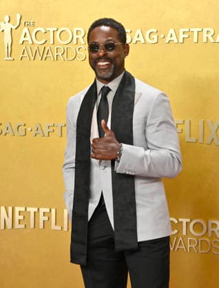 Sterling K. Brown attends the 32nd annual Actor Awards (formerly the SAG Awards) held at the Shrine Auditorium in Los Angeles on Sunday, March 1, 2026.  LAP20260301968 JIMxRUYMEN