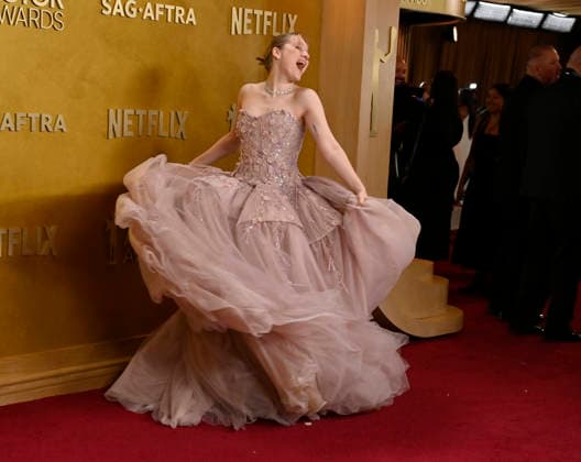Anastasia Fedko attends the 32nd annual Actor Awards (formerly the SAG Awards) held at the Shrine Auditorium in Los Angeles on Sunday, March 1, 2026.  LAP20260301937 JIMxRUYMEN