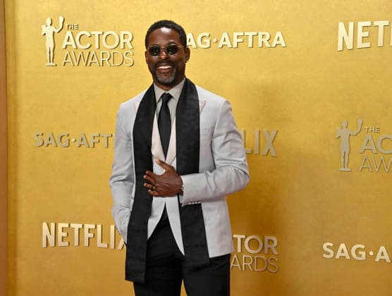 Sterling K. Brown attends the 32nd annual Actor Awards (formerly the SAG Awards) held at the Shrine Auditorium in Los Angeles on Sunday, March 1, 2026.  LAP20260301969 JIMxRUYMEN
