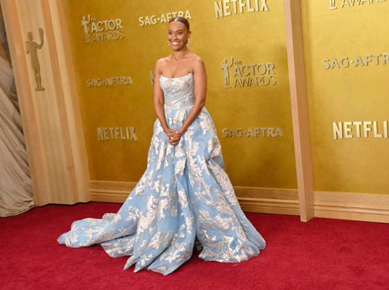 Ryan Michelle Bathe attends the 32nd annual Actor Awards (formerly the SAG Awards) held at the Shrine Auditorium in Los Angeles on Sunday, March 1, 2026.  LAP20260301993 JIMxRUYMEN