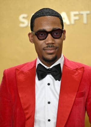 Tyler James Williams attends the 32nd annual Actor Awards (formerly the SAG Awards) held at the Shrine Auditorium in Los Angeles on Sunday, March 1, 2026.  LAP20260301132 CHRISxCHEW