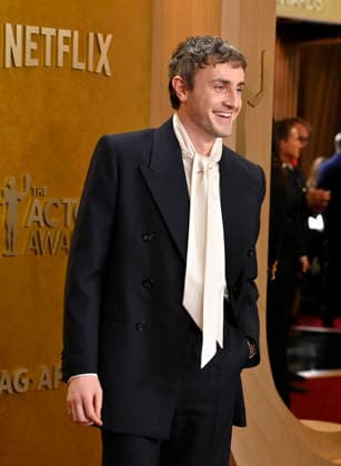 Paul Mescal attends the 32nd annual Actor Awards (formerly the SAG Awards) held at the Shrine Auditorium in Los Angeles on Sunday, March 1, 2026.  LAP20260301116 JIMxRUYMEN