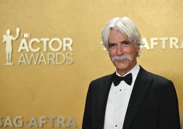 Sam Elliott attends the 32nd annual Actor Awards (formerly the SAG Awards) held at the Shrine Auditorium in Los Angeles on Sunday, March 1, 2026.  LAP20260301139 CHRISxCHEW