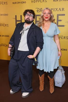 01 03 2026 , Steven Preisner and Caterina Pogorzelski for the exclusive special screening of the fast-paced animated adventure Hoppers, Zoopalast, Berlin, Berlin Germany, Germany