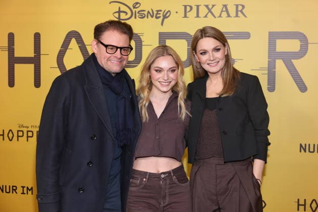 01 03 2026 , Max Giermann, Martina Hill, Alina Khani for the exclusive special screening of the fast-paced animated adventure Hoppers, Zoopalast, Berlin, Berlin Germany, Germany