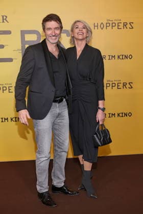 01 03 2026 , Guido Broscheit and Barbara Klein at the exclusive special screening of the fast-paced animated adventure Hoppers, Zoopalast, Berlin, Berlin Germany, Germany