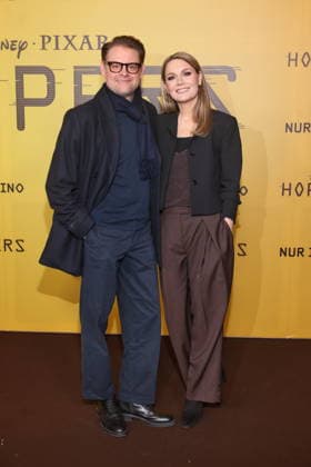 01 03 2026 , Max Giermann, Martina Hill for the exclusive special screening of the fast-paced animated adventure Hoppers, Zoopalast, Berlin, Berlin Germany, Germany
