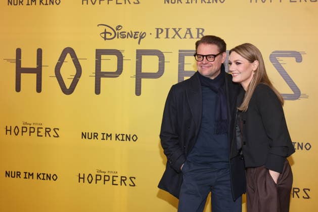01 03 2026 , Max Giermann, Martina Hill for the exclusive special screening of the fast-paced animated adventure Hoppers, Zoopalast, Berlin, Berlin Germany, Germany