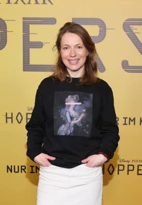 01 03 2026, Anna Brüggemann at the exclusive special screening of the fast-paced animated adventure Hoppers, Zoopalast, Berlin, Berlin Germany, Germany