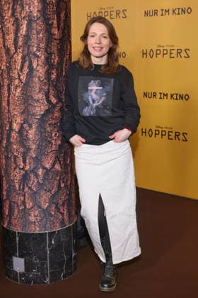 01 03 2026, Anna Brüggemann at the exclusive special screening of the fast-paced animated adventure Hoppers, Zoopalast, Berlin, Berlin Germany, Germany