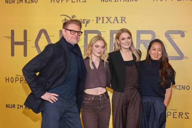 Special Screening Hoppers Max Giermann, Martina Hill, Alina Khani, Alina Khani Special Screening of the animated adventure Hoppers at Zoo Palast Berlin Date 01 03 2026 Copyright: xEventpress Kratschx