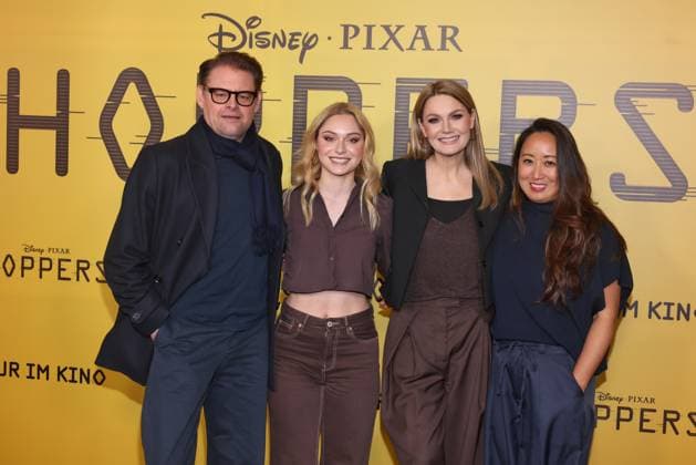 Special Screening Hoppers Max Giermann, Martina Hill, Alina Khani, Alina Khani Special Screening of the animated adventure Hoppers at Zoo Palast Berlin Date 01 03 2026 Copyright: xEventpress Kratschx