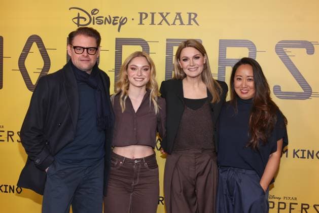Special Screening Hoppers Max Giermann, Martina Hill, Alina Khani, Alina Khani Special Screening of the animated adventure Hoppers at Zoo Palast Berlin Date 01 03 2026 Copyright: xEventpress Kratschx