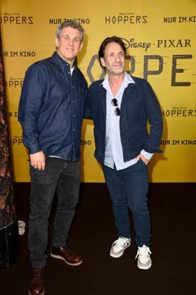 Steffen Groth and Falk Willy Wild at the special screening of the animated film Hoppers at the Zoo Palast Berlin, 01 03 2 2026 Foto:xN.xKubelkax xFuturexImagex hoppers_6229