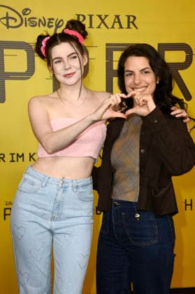 Klaudia Giez and Clarissa Correa da Silva at the special screening of the animated film Hoppers at Zoo Palast Berlin, 01 03 2 2026 Foto:xN.xKubelkax xFuturexImagex hoppers_6208