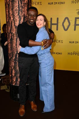 Jerry Kwarteng and Nadine Heidenreich at the special screening of the animated film Hoppers at Zoo Palast Berlin, 01 03 2 2026 Foto:xN.xKubelkax xFuturexImagex hoppers_6239