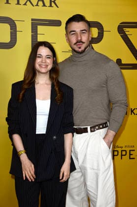 Patricia Strasburger and Sascha Kekez at the special screening of the animated film Hoppers at Zoo Palast Berlin, 01 03 2 2026 Foto:xN.xKubelkax xFuturexImagex hoppers_6249