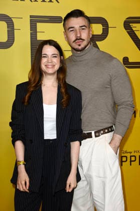 Patricia Strasburger and Sascha Kekez at the special screening of the animated film Hoppers at Zoo Palast Berlin, 01 03 2 2026 Foto:xN.xKubelkax xFuturexImagex hoppers_6250