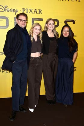 Max Giermann, Alina Khani, Martina Hill and Eun Kyung Park at the special screening of the animated film Hoppers at Zoo Palast Berlin, 01 03 2 2026 Foto:xN.xKubelkax xFuturexImagex hoppers_6277