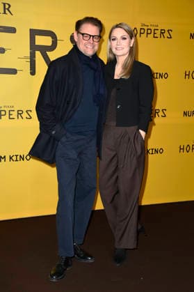 Max Giermann and Martina Hill at the special screening of the animated film Hoppers at Zoo Palast Berlin, 01 03 2 2026 Foto:xN.xKubelkax xFuturexImagex hoppers_6282
