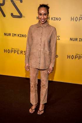 abb Hadnet Tesfai on the black carpet at the special screening of Hoppers at Zoo Palast Berlin Sunday 01 03 2026 in Berlin Berlin Germany