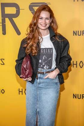 abb Jana Heinisch on the black carpet at the special screening of Hoppers at Zoo Palast Berlin Sunday 01 03 2026 in Berlin Berlin Germany