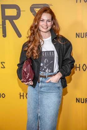 abb Jana Heinisch on the black carpet at the special screening of Hoppers at Zoo Palast Berlin Sunday 01 03 2026 in Berlin Berlin Germany