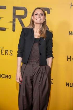 abb Martina Hill on the black carpet at the special screening of Hoppers at Zoo Palast Berlin Sunday 01 03 2026 in Berlin Berlin Germany