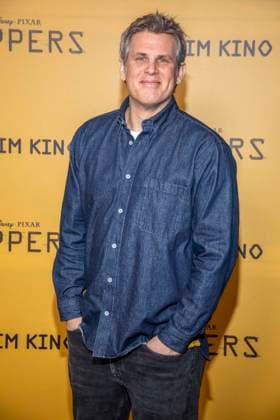 abb Steffen Groth on the black carpet at the special screening of Hoppers at Zoo Palast Berlin Sunday 01 03 2026 in Berlin Berlin Germany