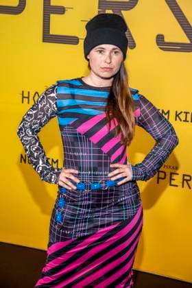 abb Anna Fischer on the black carpet at the special screening of Hoppers at Zoo Palast Berlin Sunday 01 03 2026 in Berlin Berlin Germany