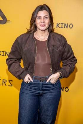 abb Nadine Klein on the black carpet at the special screening of Hoppers at Zoo Palast Berlin Sunday 01 03 2026 in Berlin Berlin Germany