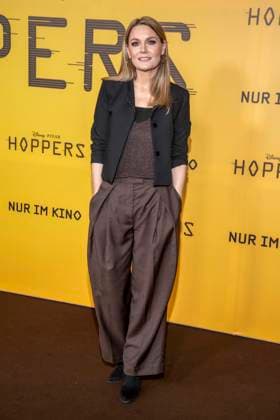 abb Martina Hill on the black carpet at the special screening of Hoppers at Zoo Palast Berlin Sunday 01 03 2026 in Berlin Berlin Germany