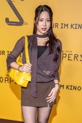 abb Diana on the black carpet at the special screening of Hoppers at Zoo Palast Berlin Sunday 01 03 2026 in Berlin Berlin Germany