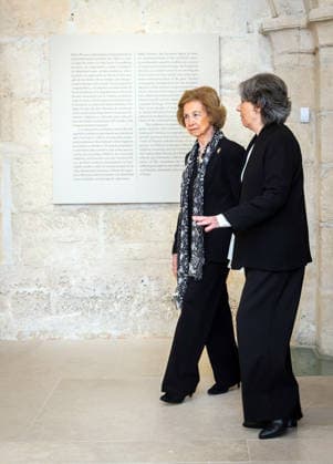 Queen Sofia inaugurates the exhibition Picasso Biblical Roots in Burgos Queen Sofia during the inauguration in the Cathedral of Burgos of the exhibition Picasso Biblical Roots, on March 32, 2026, in Burgos, Castilla y León Spain The exhibition will be on display from March 3 to June 29, 2026 in the Beato Valentín Palencia Hall of the Cathedral of Burgos and proposes an unprecedented dialogue between the work of Pablo Picasso and the cathedrals space 02 MARCH 2026 Tomá Espana  Copyright: xTomasxAlonsox 7331864