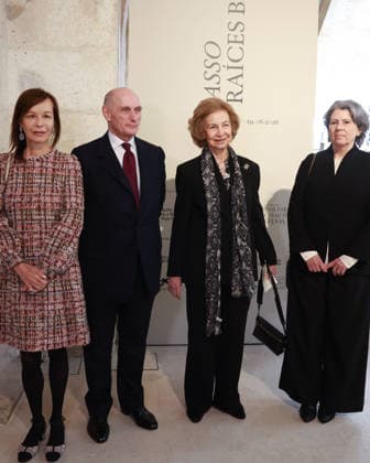 02-03-2026 Burgos Queen Sofia during the opening of the exhibition Picasso. Biblical Roots, displayed from 3 March to 29 June 2026 in the Beato Valentin Palencia Hall of Burgos Cathedral in Burgos, Castilla y Leon. Â  Copyright: xPPEx