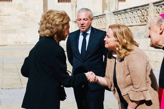 02-03-2026 Burgos Queen Sofia during the opening of the exhibition Picasso. Biblical Roots, displayed from 3 March to 29 June 2026 in the Beato Valentin Palencia Hall of Burgos Cathedral in Burgos, Castilla y Leon. Â  Copyright: xPPEx