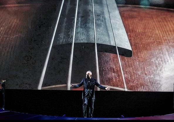 02 03 2026, xlakx, Entertainment, Eros Ramazzotti Una Storia Importante World Tour v l Eros Ramazzotti on his World Tour Una Storia Importante at the Uber Arena Berlin Berlin Daniel Lakomski