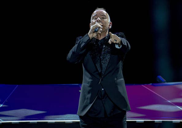 02 03 2026, xlakx, Entertainment, Eros Ramazzotti Una Storia Importante World Tour v l Eros Ramazzotti on his World Tour Una Storia Importante at the Uber Arena Berlin Berlin Daniel Lakomski