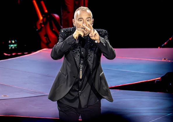 02 03 2026, xlakx, Entertainment, Eros Ramazzotti Una Storia Importante World Tour v l Eros Ramazzotti on his World Tour Una Storia Importante at the Uber Arena Berlin Berlin Daniel Lakomski