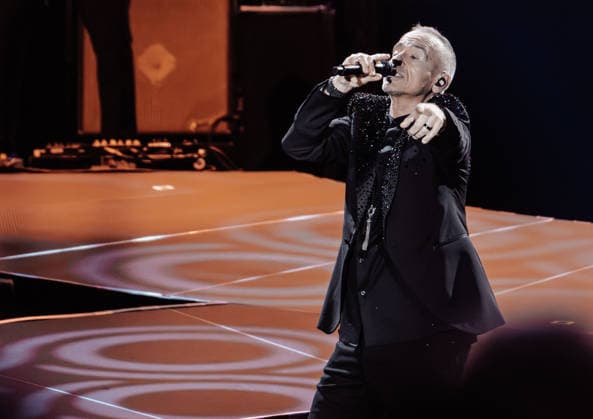 02 03 2026, xlakx, Entertainment, Eros Ramazzotti Una Storia Importante World Tour v l Eros Ramazzotti on his World Tour Una Storia Importante at the Uber Arena Berlin Berlin Daniel Lakomski