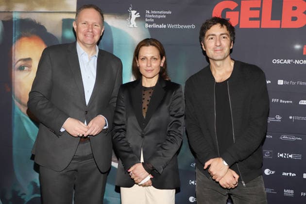 Premiere YELLOW LETTERS in Hamburg Dr Carsten Brosda, Shila Behja, Ilker Catak , Premiere Yellow Letters, Zeise Kinos Hamburg, 02 03 2026 Copyright: xEventpressxBecherx
